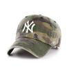 Кепка MLB Yankees Камуфляж Белый Большой Логотип