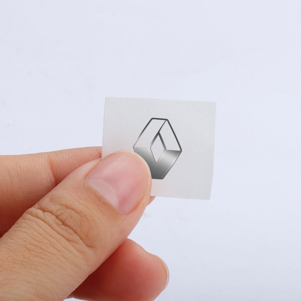 2/5/10pcs Car Interior Dcoration Metal Emblem Stickers For Renault Megane Clio Koleos Kadjar Arkana Fluence Loguna Duster Logan AA2