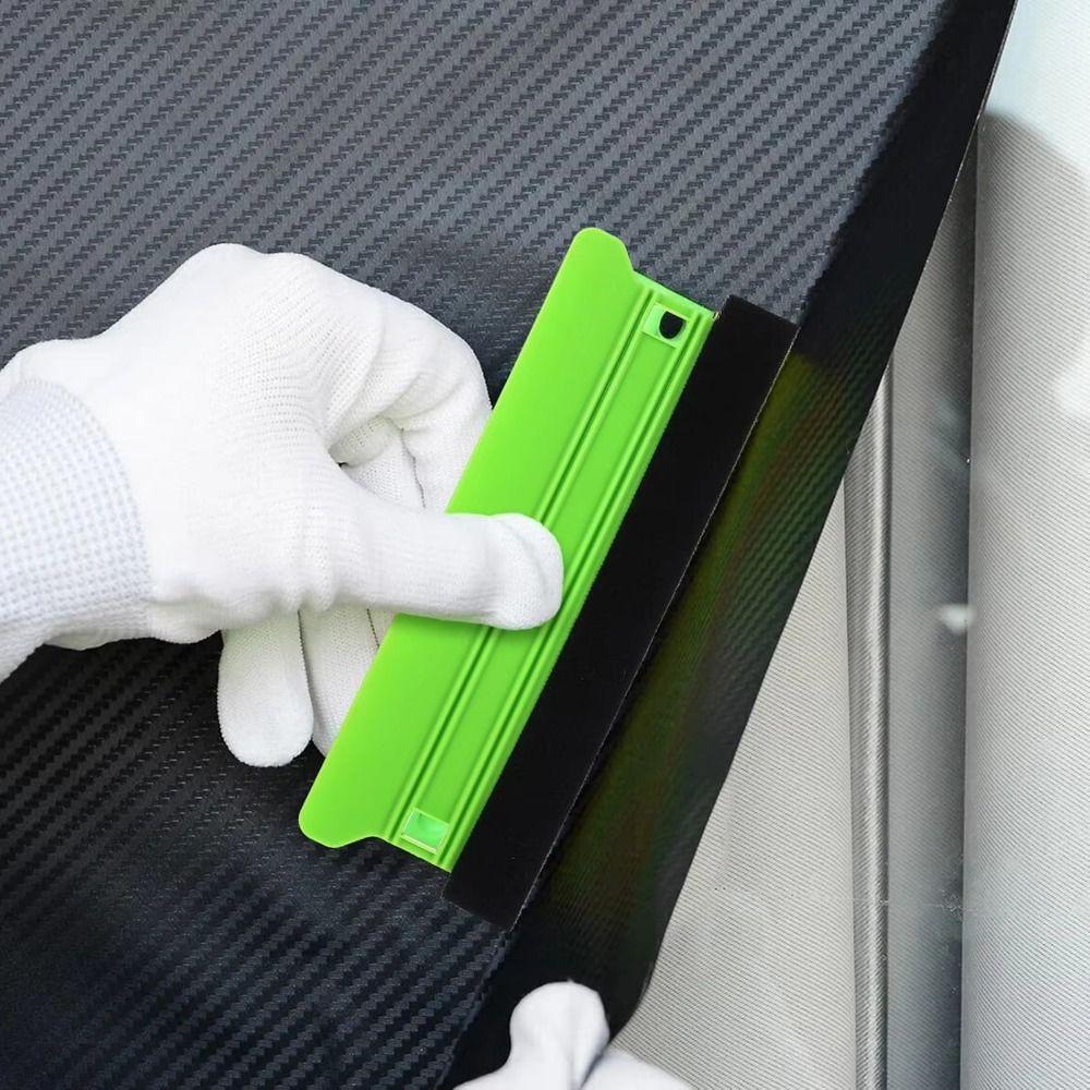 2Pcs Felt Edge Window Tint Felt Squeegee Scratch-Free Vinyl Decal Applicator Window Film