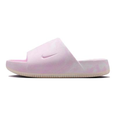 Женские шлепанцы Calm Slide, цвет Розовый мрамор, материал Пена, артикул FV5643-600