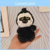 Adorable Plush Gorilla Keychain Cute Cartoon Animal Doll With Soft Pp Cotton Filling