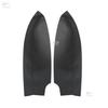 2Pcs Front Panel Armrest Black Leather Cover For Honda Civic 8th coupe 2006-2011