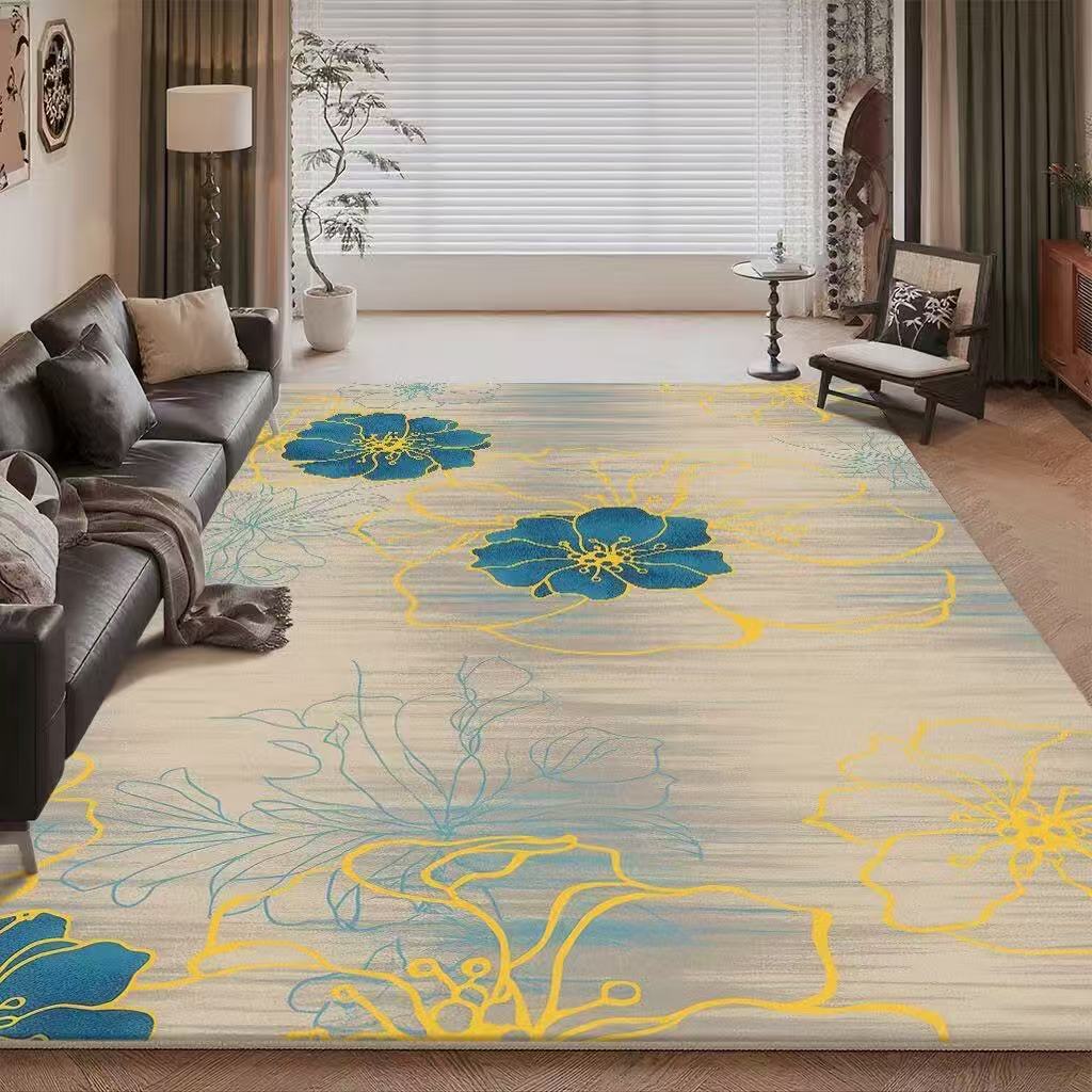Ковер для гостиной, дивана, журнального столика, декоративный ковер, грязеотталкивающий и простой в уходе, ковер для большой площади
