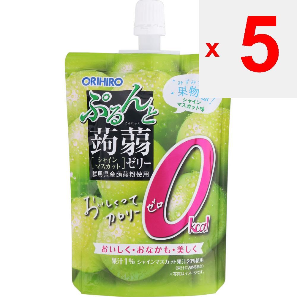Orihiro Prandu Purunto Konnyaku Jelly Purunto Konnyaku Standing Free Shine Muscat 130g Другое (проверьте замки, очистители языка и т. д.) Желе Другие
