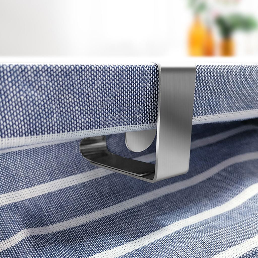 Зажимы для скатерти из нержавеющей стали, декоративный зажим для скатерти в форме листа, держатель для крышки стола, зажимы для пикника, барбекю, свадебный декор