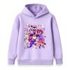 Kids Boys Girls 100% Cotton Crew Neck Short Sleeve T-Shirt, Funny Cartoon Clown Characters Vibe Check Print Casual Soft Tee for Children Daily Wear