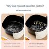 10/20/30pcs Square Air Fryer Aluminum Foil Tray Disposable Tin Foil Tray  For Baking Roasting