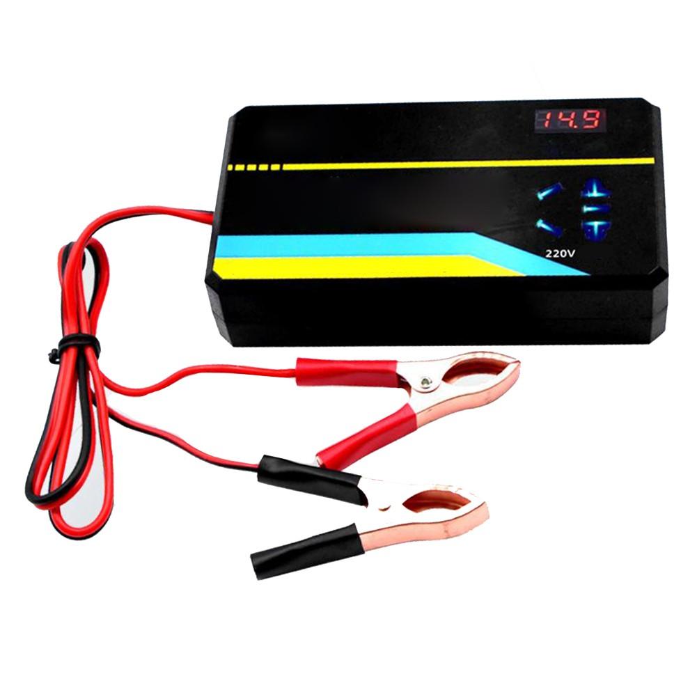 Автомобильный инвертор 12 В 24 В вход Преобразователь постоянного тока в переменный 220 В выход