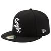 New Era 59 Fifty Cap Authentic Chicago White Sox Black 7 - 3/4 (61.5cm)