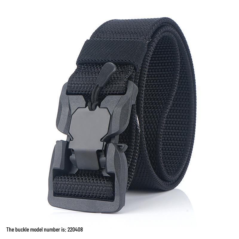 Men's Tactical Outdoor Belt - Military, Work, Casual Canvas Nylon Leather