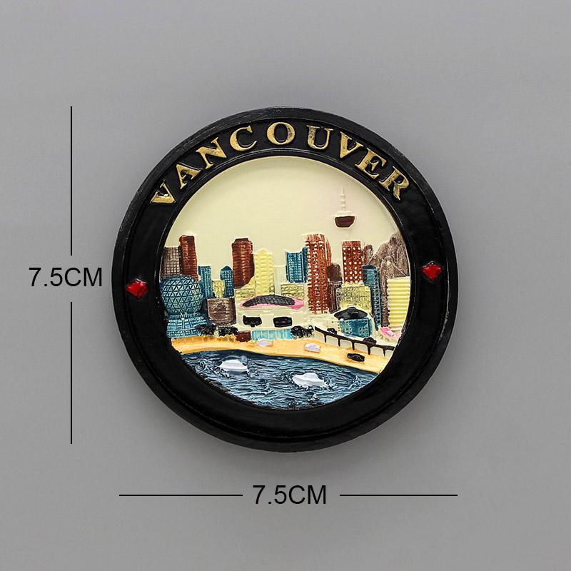 Наклейка на холодильник сувенир мирового туризма Канада Ванкувер Египет кошка Франция Таиланд Швеция лошадь Ирландия мужчина магнит на холодильник