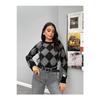 Square Pattern Sweater