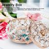Шкатулка для драгоценностей Организатор Серьги Кольца Браслеты Коробка для хранения для свадьбы B
