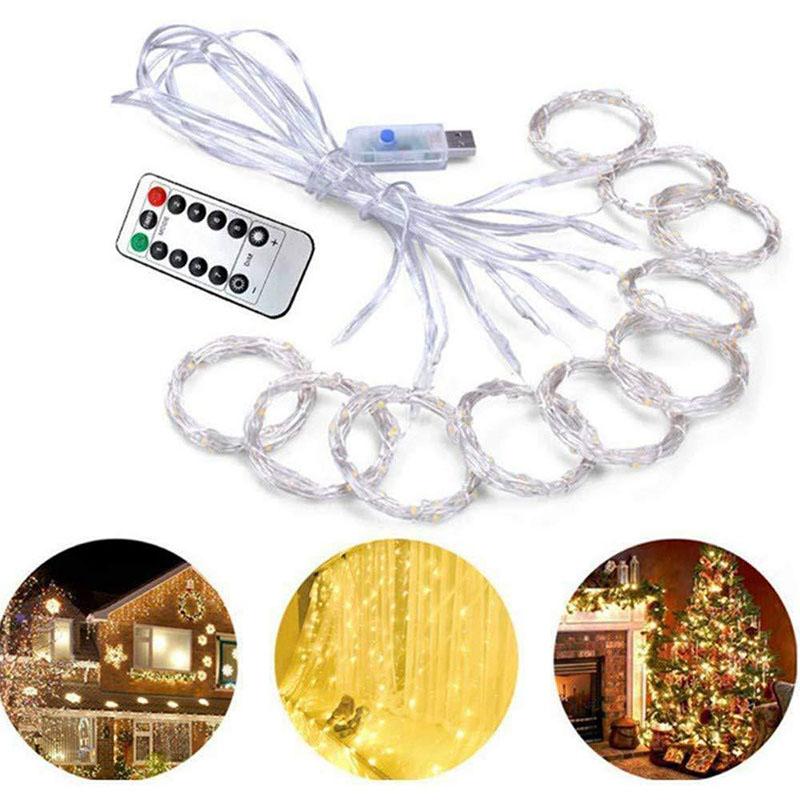 Светодиодная гирлянда на Рождество