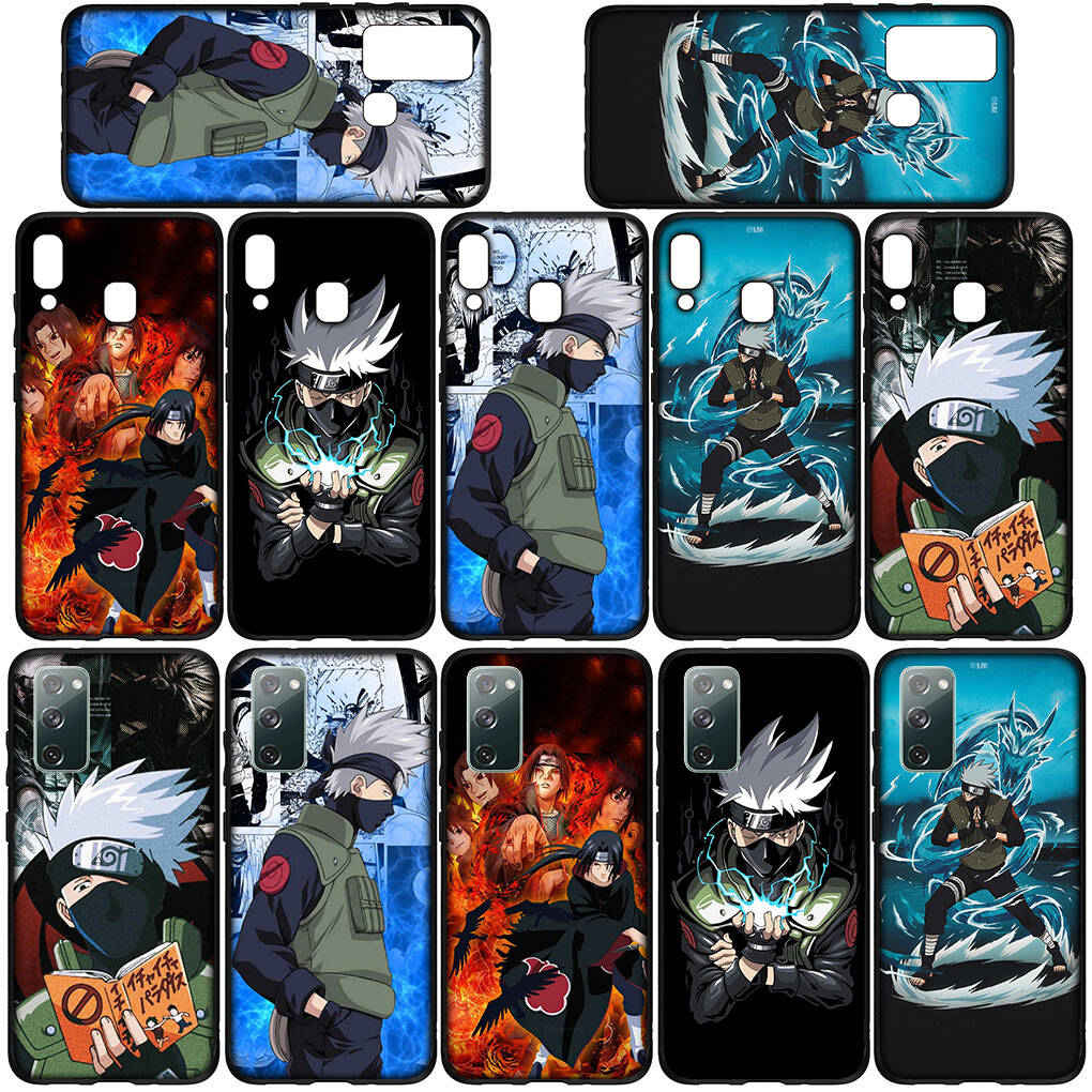 Phone Case for iPhone 17 15 16 Plus Redmi Note 14 12 11 13 Pro Max Huawei P30 P20 Lite OPPO A60 A40 A80 A18 A16 A54 Kakashi Anime Itachi Naruto Cover