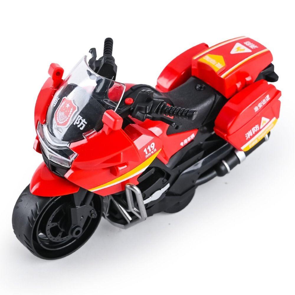 fall resistance Birthday Gift Children Toy Plastic Inertia Car Motorcycle Model Educational Gift
