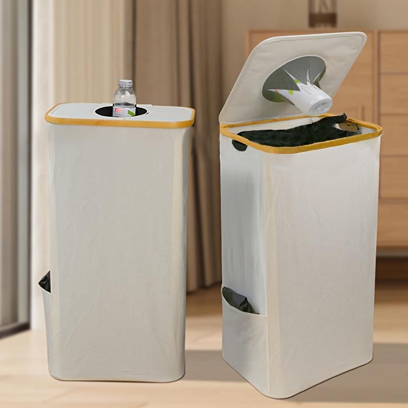 1/2 шт. Корзина для хранения с крышкой, корзина для хранения перерабатываемых бутылок, складной органайзер для бутылок с водой, съемный органайзер для сумок