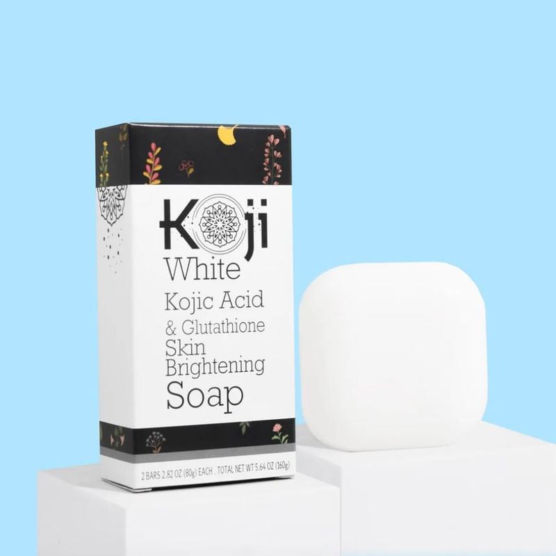 Koji White - Мыло для осветления кожи с койевой кислотой и глутатионом