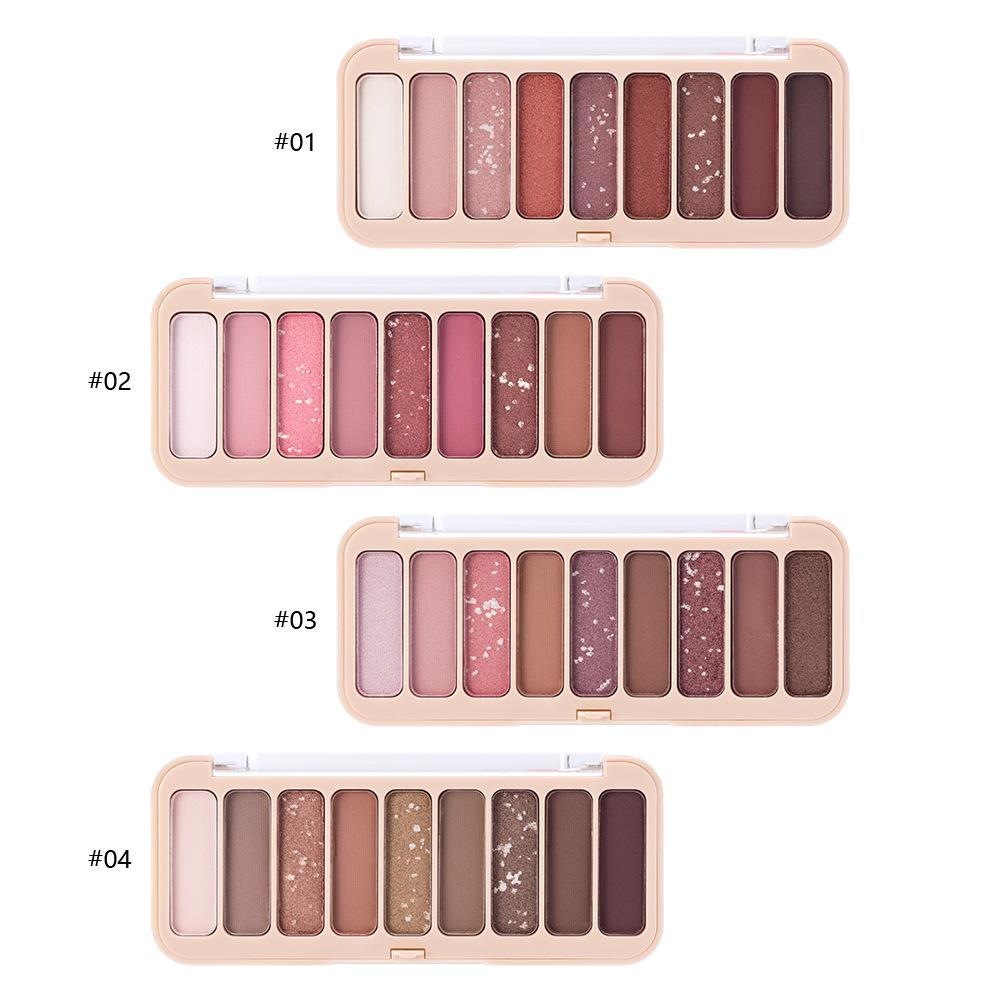 Тени для век Pearlescent Matte Earth 9 Color