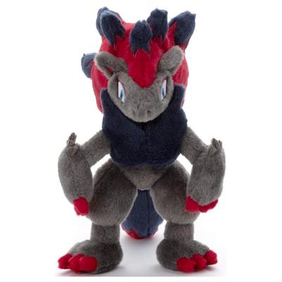 Takara Tomy Arts Покемон Я выбираю тебя! Плюшевый Зороарк, примерно 23 см в высоту