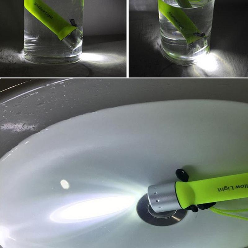 LED Waterproof Scuba Diver Diving Flashlight Underwater Flash Light Torch