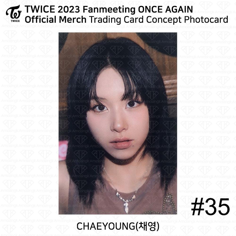 Twice Фан-встреча «ONCE AGAIN» в честь 8-й годовщины. Всплывающая карточка с коллекционной карточкой MD.