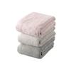 Carari Face Towels, 30x80cm, Absorbent Microfiber, 3-Pack, Caramel Pink (Pink/Beige/Greige), Quick-Drying, Marshmallow-Soft, Fluffy, and Soft, by CB J