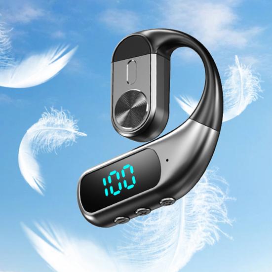 Bluetooth-compatible Earphone Stable Waterproof Language Translation Connection Noise Reduction IP54 Wireless Headphone