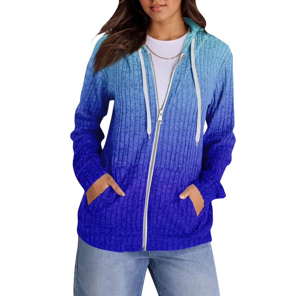 Hoodies For Women Trendy Tops Casual Fall Fashion Long Sleeve Sweatshirt With Pockets Pullover Lightweight