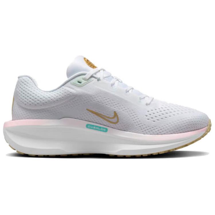 Nike Кроссовки женские Air Winflo 11 Be The One белые светло-зеленые игриво-розовые HM3733-361