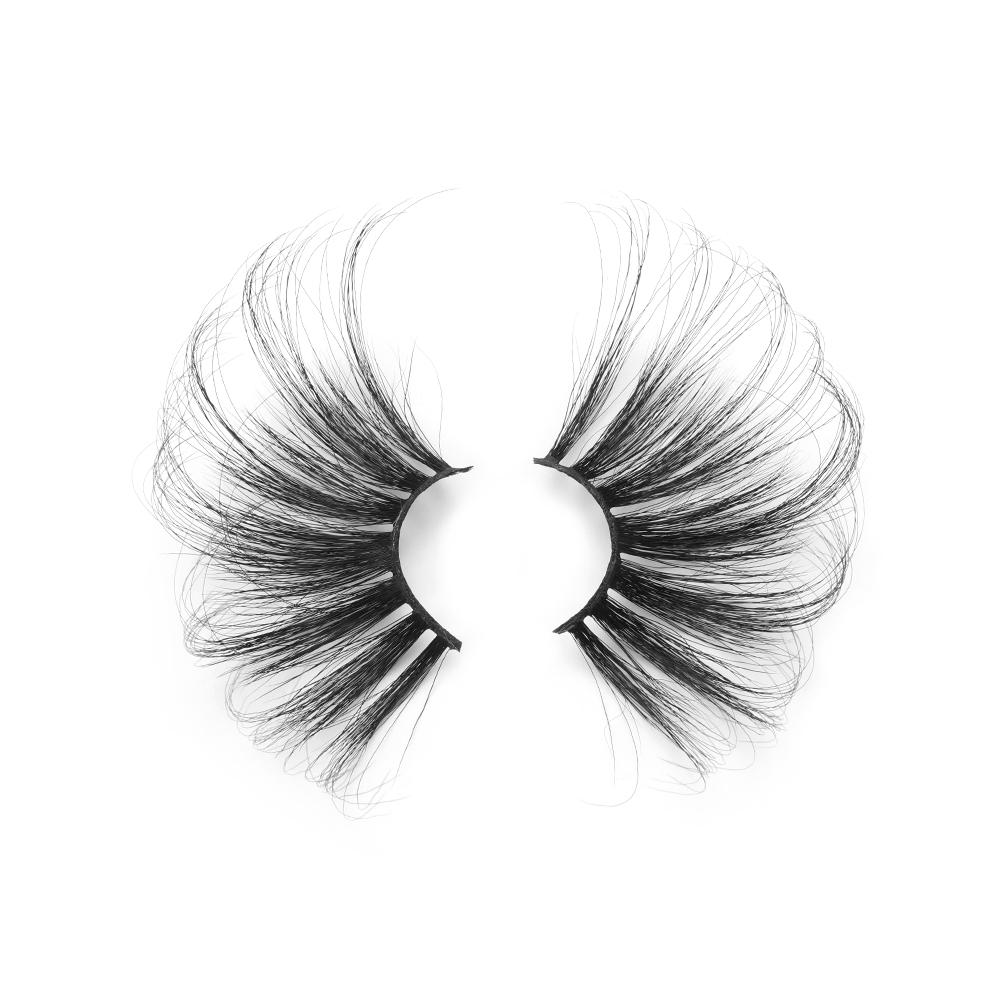 Fashion Super Long Dramatic Fluffies Lash Extension False Eyelashes 100% 3D Mink Hair 70mm Lashes