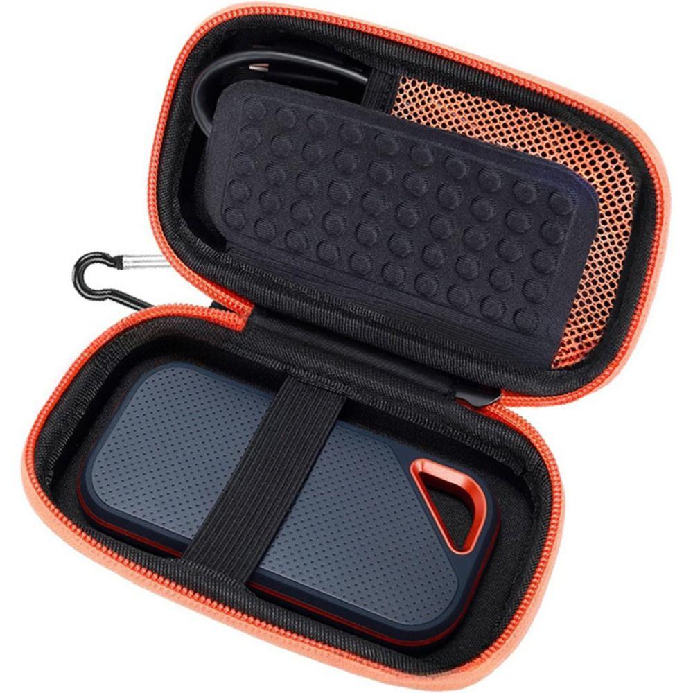 Multifunctional Hard Disk Protection Box SSD Storage Data Cable Storage Box Earphone