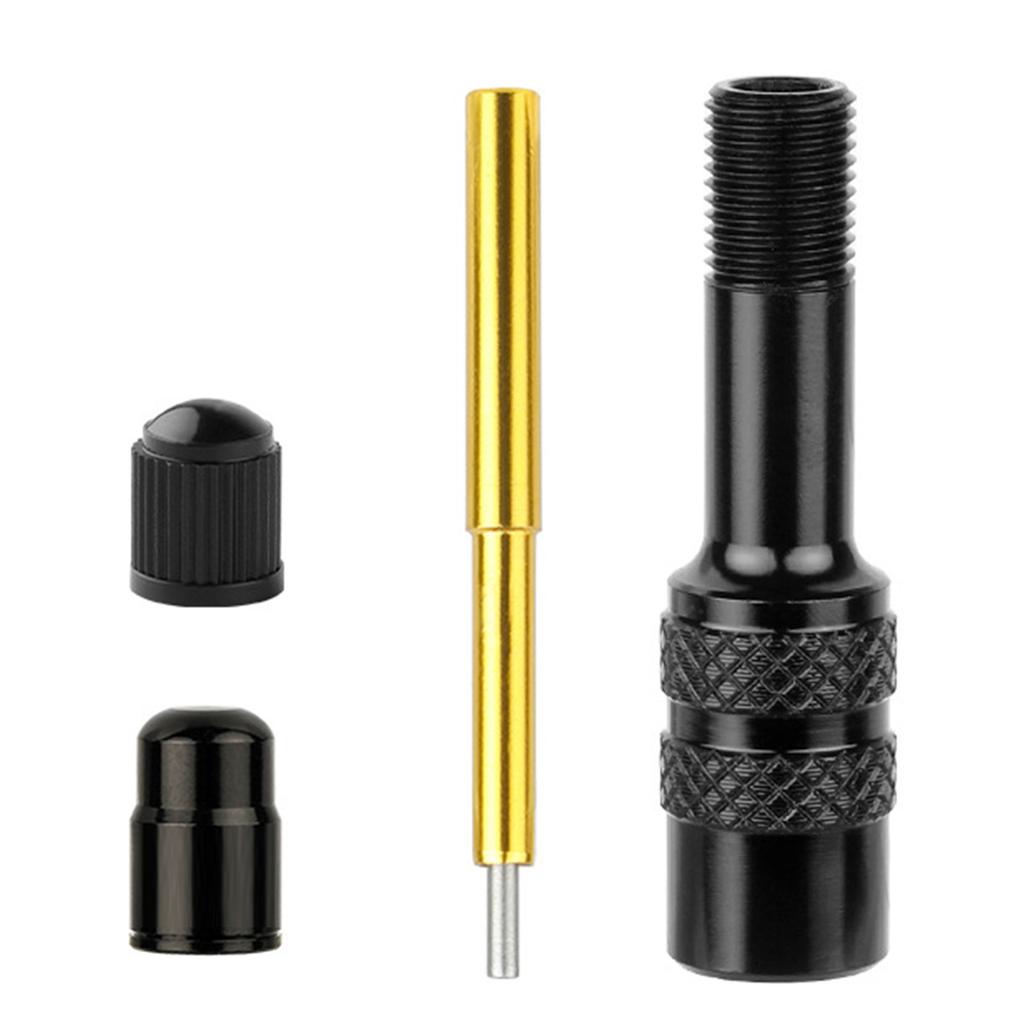 Valve Caps Stem Extender Metal Automotive Wheel Valve Caps Stem Extension Bicycles Valve Stem Extenders Enduring