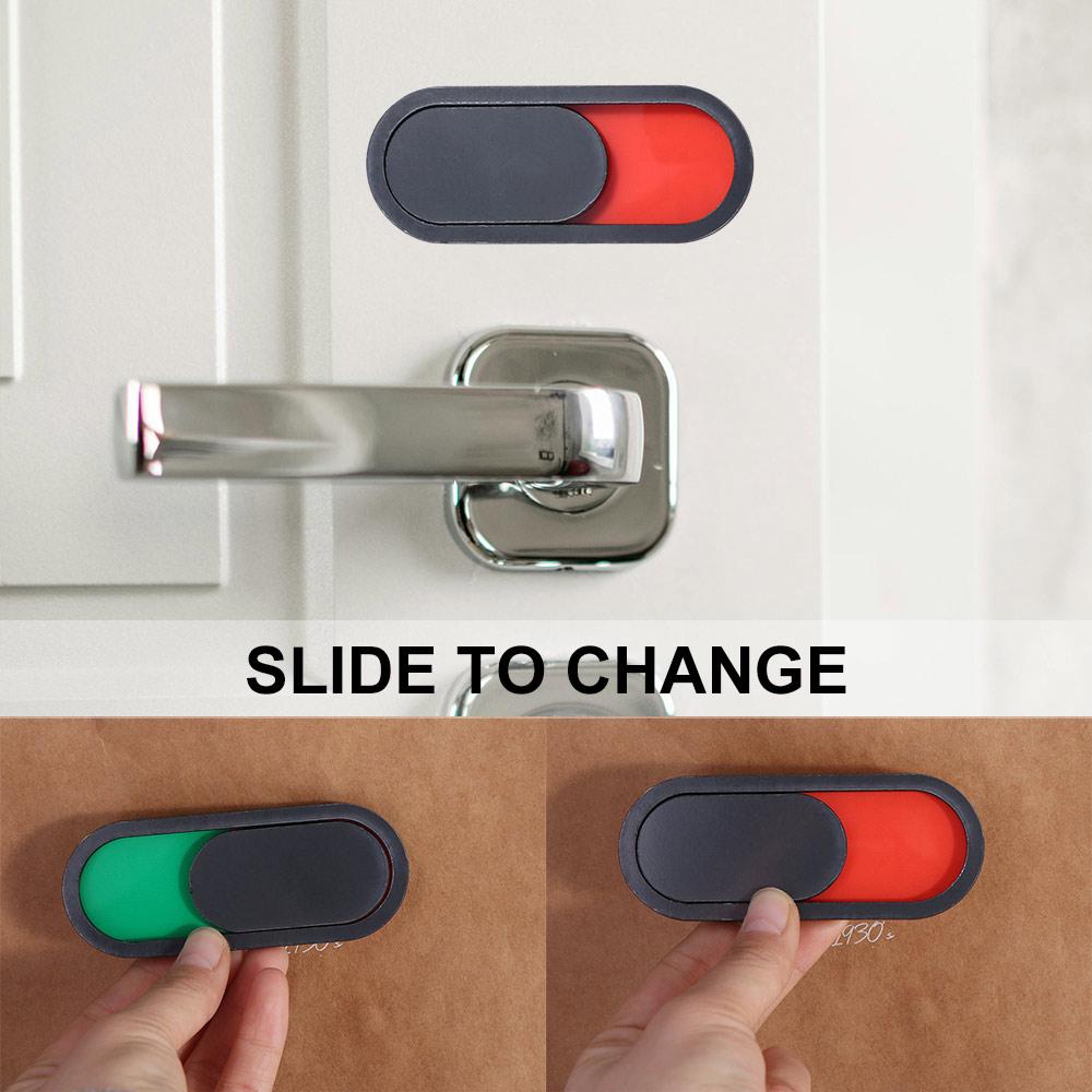 Раздвижная дверь туалета с надписью «Свободно занято» 10*4 см, указатель двери ванной комнаты