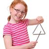 Stainless Steel Triangle Musical Instrument Orff Instrument  Children Music Teaching Tool