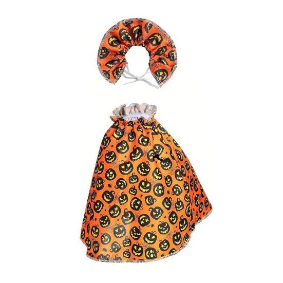 Осенний наряд гуся День благодарения Хэллоуин Рождество Костюм гуся Праздничная одежда для газона для 23-дюймовых газонных гусей Украшение для крыльца и сада