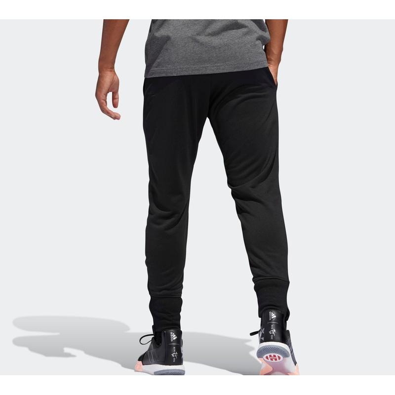 adidas Мужские вязаные спортивные штаны черные умеренно узкого кроя DP5728