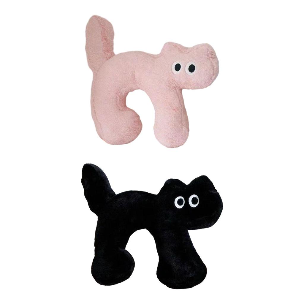 Lovely Plush Toy Stuffed Animal Decorative Ornaments Early Education Toy Cushion Throw Pillow for Study Bedroom Party Favor