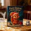 Yousheng Squirrel Advent Calendar 2025 24-Day Christmas Countdown Calendar with 24 2D Acrylic Squirrel Ornaments for Holiday Tree Decor