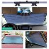 Car Front/Rear Window Sunshades Retractable Windshield Curtains for Sunvisor Sun Shade Summer UV Blocking Sun Protective
