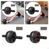 Фитнес-колесо для пресса, универсальное с ковриком для колен, тренировка основных мышц, оборудование