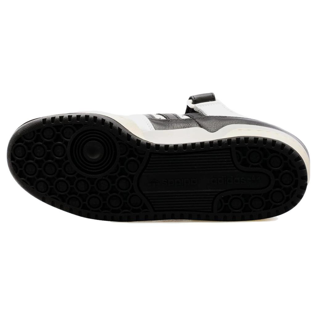 Shoe Palace x Adidas Originals FORUM Low Кожаные Низкие Кеды для Скейтборда Унисекс Белый Черный GV9024