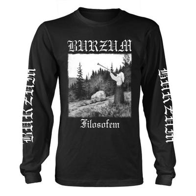 Футболка Burzum унисекс для взрослых Filosofem 2018 с длинными рукавами