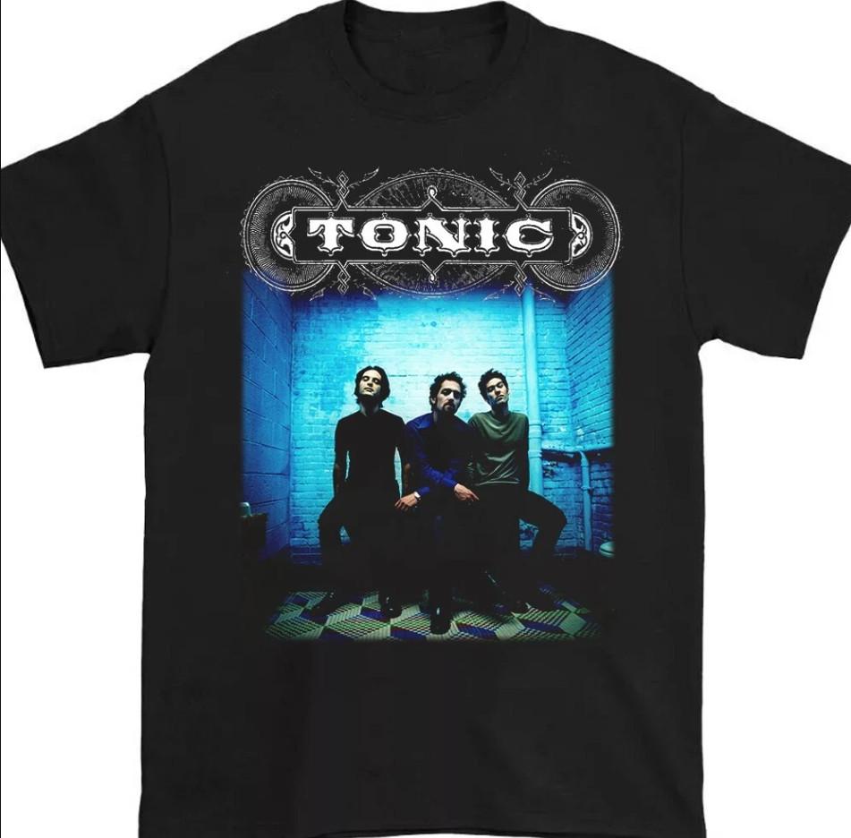 Новая футболка унисекс Tonic Band, мужская и женская, размеры S-4XL