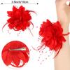 Headdress Fascinator Fascinators Hat Wedding Hair Accessories Feathers Hair Clip Fedoras Hat
