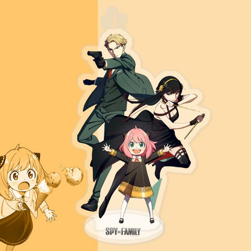 Фигурка аниме SPY X FAMILY, акриловая стоячая модель, настольный декор, подарочное украшение