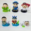 6 Bathing Shinchan Figures (Single Price, Order in Multiples of 6)