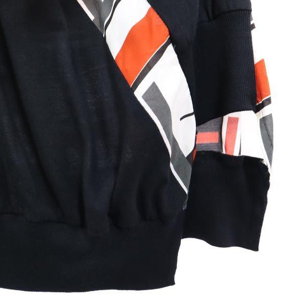 Y's No sleeve asymmetry one piece 2 Black series Women Used