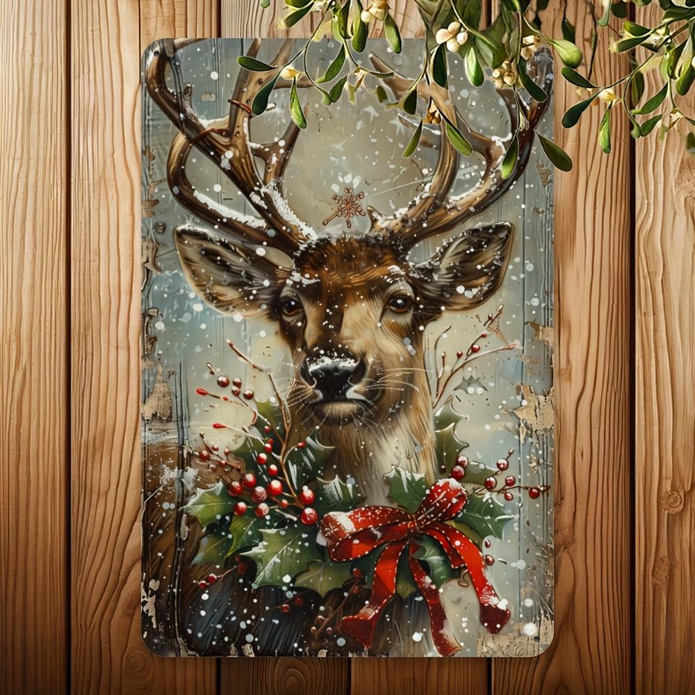 A Classic Metal Sign, Iron Wall Art Foil Engraving, Suitable for Home Decor, Holiday Wall Hanging, Suitable for Home