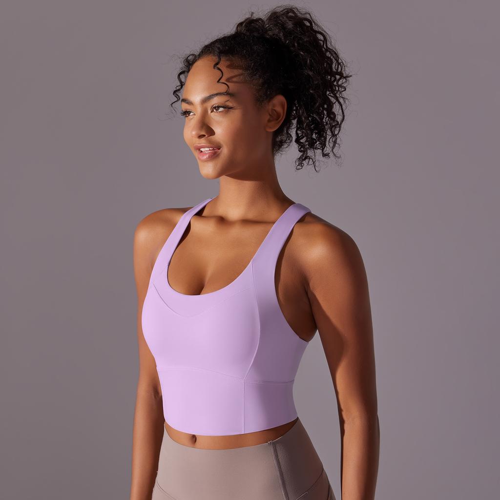 Nessaj Бесшовный дышащий спортивный жилет женский бюстгальтер для йоги красота спины тренажерный зал фитнес пуш-ап нижнее белье